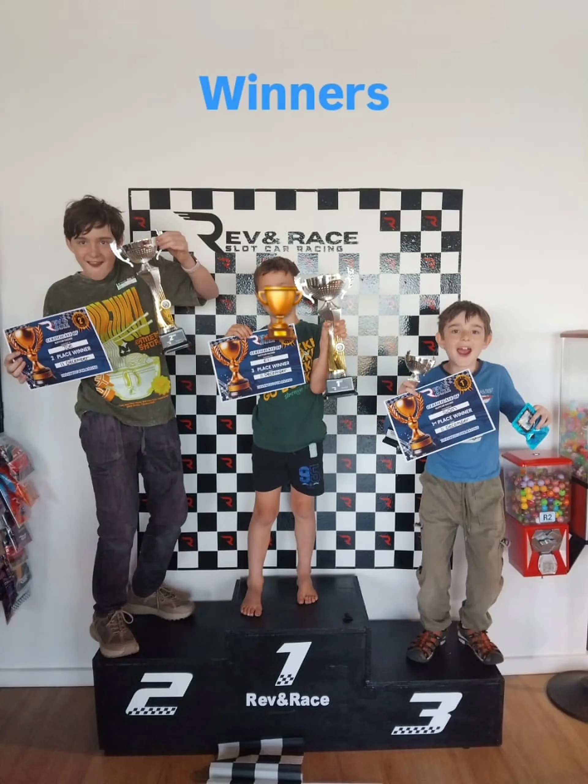 Rev & Race Karting Academy slot car racing